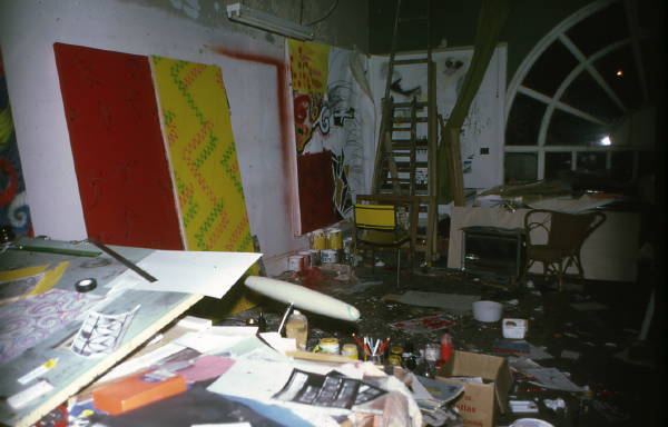 Arkley's studio Feb79