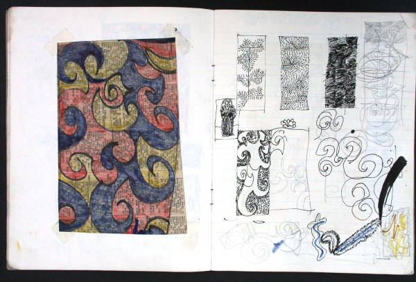 Visual Diary 8 (double page)