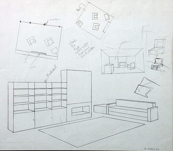Student drawing (1969?)